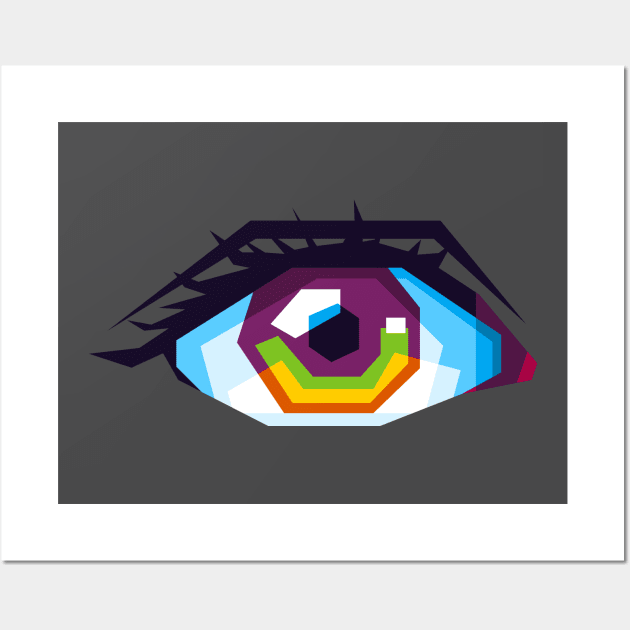 The Eye Wall Art by wpaprint